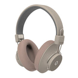 Over Ear Headphones: Kreafunk Abeat Qi Bluetooth Headphones W/ Anc - Ivory Sand