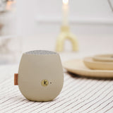 Bluetooth Speakers: Kreafunk Ajazz 2 Bluetooth Speaker - Ivory Sand