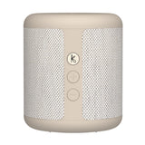Bluetooth Speakers: Kreafunk Karl Bluetooth Speaker - Ivory Sand