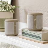 Bluetooth Speakers: Kreafunk Karl Bluetooth Speaker - Ivory Sand