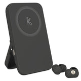 Power Banks & Chargers: Kreafunk Tocharge Go Powerbank + Earbuds - Black