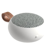 Bluetooth Speakers: Kreafunk Ago 2 Fabric Bluetooth Speaker - White