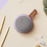 Bluetooth Speakers: Kreafunk Ago 2 Fabric Bluetooth Speaker - Calm Purple