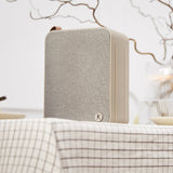 Bluetooth Speakers: Kreafunk Aboom+ Bluetooth Speaker - Ivory Sand