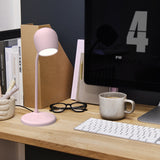 Table Lamps: Kreafunk Ellie Lamp W/ Qi Charger And Bluetooth Speaker - Dusty Rose