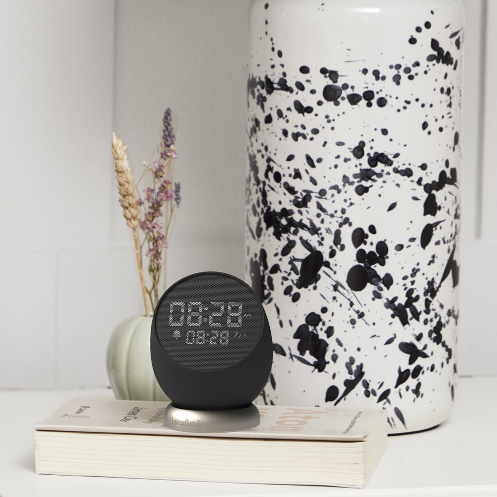 Clocks: Kreafunk Bell Alarm Clock - Black