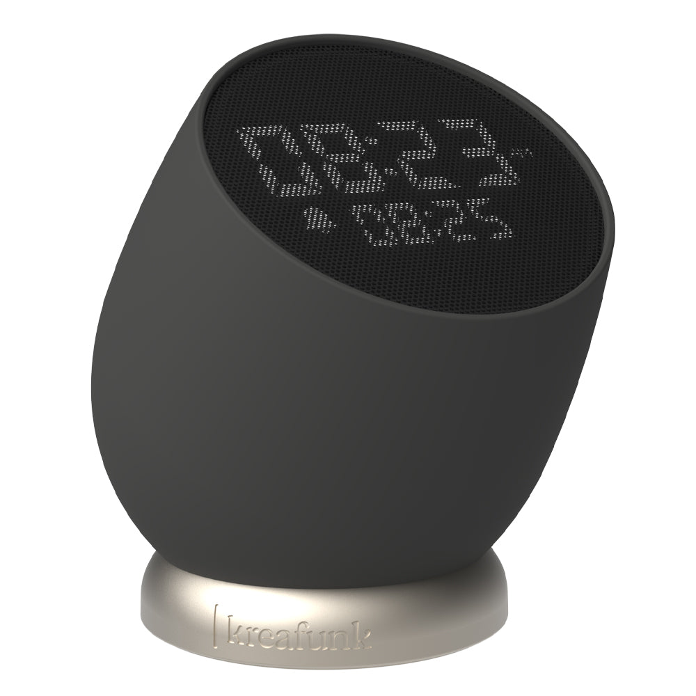 Clocks: Kreafunk Bell Alarm Clock - Black