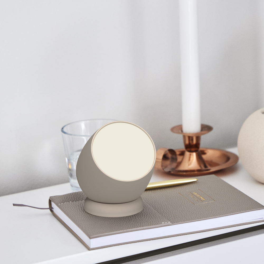 Table Lamps: Kreafunk Beam Lamp, Portable And Rechargeable - Ivory Sand