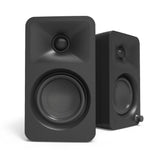 Audio Speakers: Kanto ORA 100W Powered Reference Desktop Computer Speakers with Bluetooth 5.0 Black