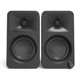 Audio Speakers: Kanto ORA 100W Powered Reference Desktop Computer Speakers with Bluetooth 5.0 Black
