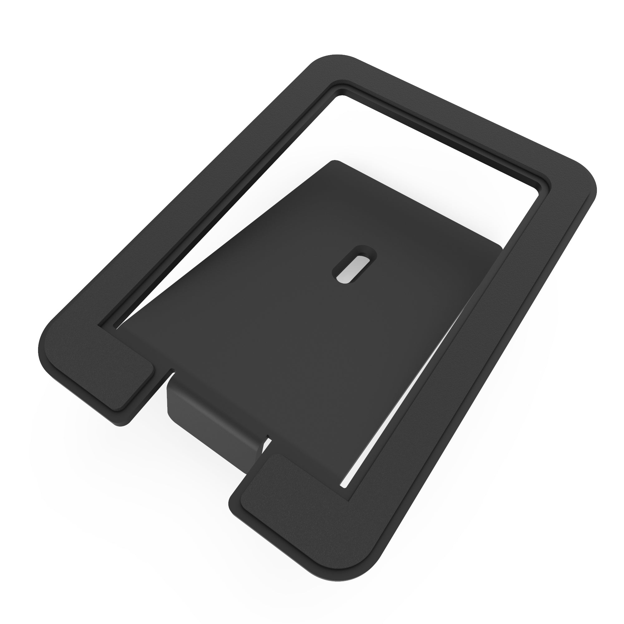 Speaker Accessories: Kanto S6 Angled Desktop Speaker Stands for Large Speakers - Pair, Black