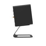 Speaker Accessories: Kanto SE4 Elevated Desktop Speaker Stands for Midsize Speakers - Pair, Black