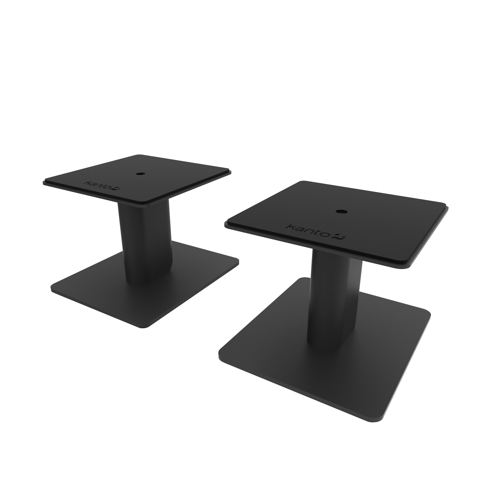 Speaker Accessories: Kanto SP6HD 6" Tall Universal Desktop Speaker Stand - Pair, Black