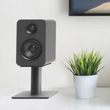 Speaker Accessories: Kanto SP6HD 6" Tall Universal Desktop Speaker Stand - Pair, Black