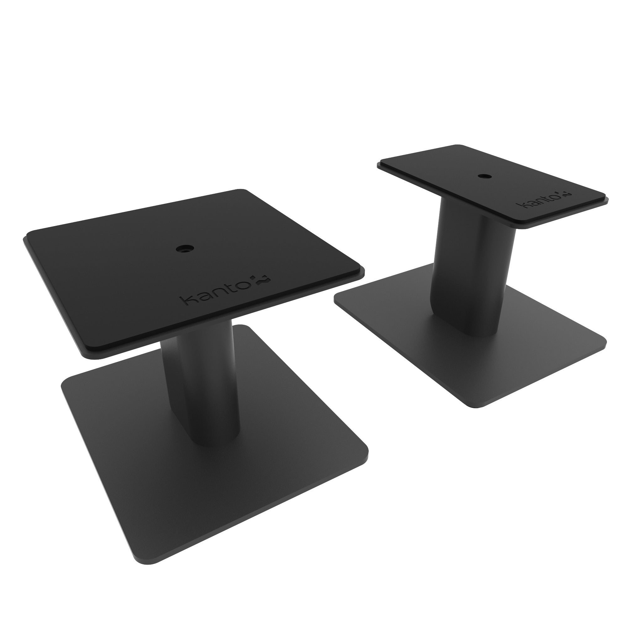 Speaker Accessories: Kanto SP6HD 6" Tall Universal Desktop Speaker Stand - Pair, Black