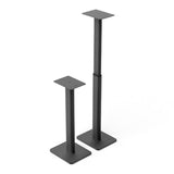 Audio Speakers: Kanto SPH Universal Height Adjustable Bookshelf Speaker Stands - Black, Pair