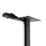 Audio Speakers: Kanto SPH Universal Height Adjustable Bookshelf Speaker Stands - Black, Pair