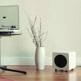 Audio Speakers: Kanto SUB6 200W 6" Sealed Powered Subwoofer, Matte Black