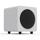Audio Speakers: Kanto SUB6 200W 6" Sealed Powered Subwoofer, Matte White