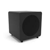 Audio Speakers: Kanto SUB8 300W 8" Sealed Powered Subwoofer, Matte Black