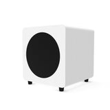Audio Speakers: Kanto SUB8 300W 8" Sealed Powered Subwoofer, Matte White