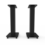 Speaker Accessories: Kanto SX26 26" Tall Fillable Speaker Stands with Isolation Feet - Pair, Black
