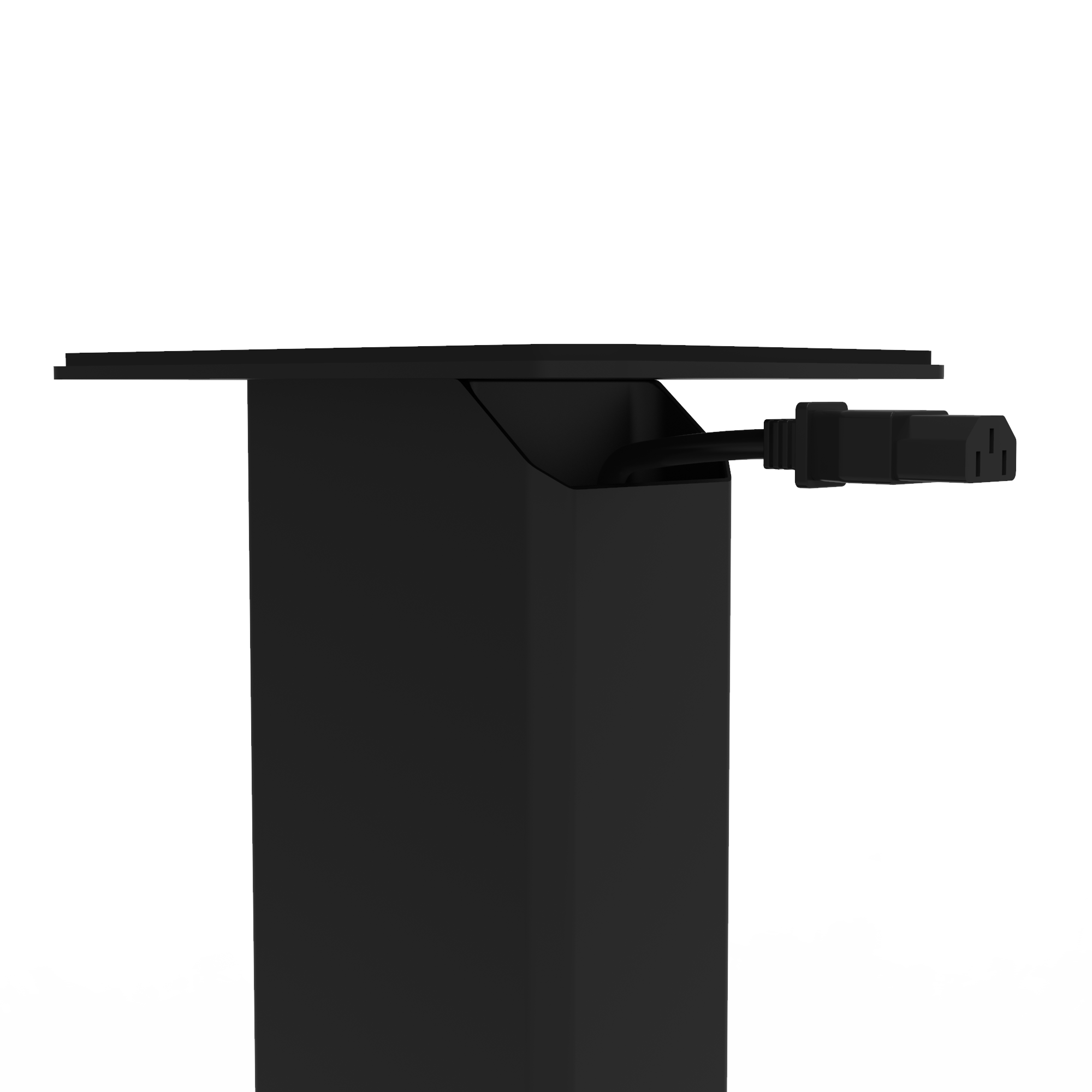 Speaker Accessories: Kanto SX26 26" Tall Fillable Speaker Stands with Isolation Feet - Pair, Black