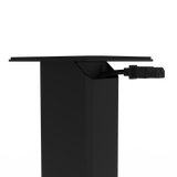 Speaker Accessories: Kanto SX26 26" Tall Fillable Speaker Stands with Isolation Feet - Pair, Black