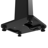 Speaker Accessories: Kanto SX26 26" Tall Fillable Speaker Stands with Isolation Feet - Pair, Black