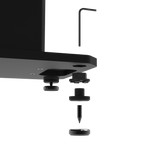 Speaker Accessories: Kanto SX26 26" Tall Fillable Speaker Stands with Isolation Feet - Pair, Black