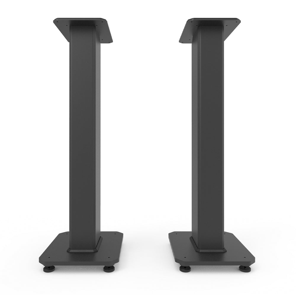 Speaker Accessories: Kanto SX30 30" Tall Fillable Speaker Stands with Isolation Feet - Pair, Black