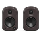 Audio Speakers: Kanto UKI 100W Desktop Speakers with Bluetooth, USB-C, Headphone out, Pumice (Speckled Brown), Pair