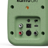 Audio Speakers: Kanto UKI 100W Desktop Speakers with Bluetooth, USB-C, Headphone out, Sage (Matte Green), Pair