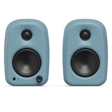Audio Speakers: Kanto UKI 100W Desktop Speakers with Bluetooth, USB-C, Headphone out, Cornflower (Matte Blue), Pair