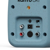 Audio Speakers: Kanto UKI 100W Desktop Speakers with Bluetooth, USB-C, Headphone out, Cornflower (Matte Blue), Pair