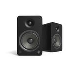 Bluetooth Speakers: Kanto YU6 200W Powered Bookshelf Speakers with Bluetooth and Phono Preamp - Pair, Matte Black