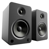 Bluetooth Speakers: Kanto YU6 200W Powered Bookshelf Speakers with Bluetooth and Phono Preamp - Pair, Matte Black