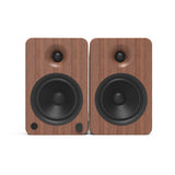 Bluetooth Speakers: Kanto YU6 200W Powered Bookshelf Speakers with Bluetooth and Phono Preamp - Pair, Walnut