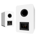 Bluetooth Speakers: Kanto YU Passive 5.25" Speakers with 1" Silk Dome Tweeter and 5.25" Kevlar Woofer - White, Pair