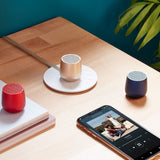 Audio Speakers: Lexon Mino+ Mini Bluetooth Speaker - Alu Polish