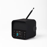 Clocks: Lexon Oslo Dab & Fm Alarm Clock Radio / Bluetooth Speaker / Wireless Charger - Black