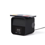 Clocks: Lexon Oslo Dab & Fm Alarm Clock Radio / Bluetooth Speaker / Wireless Charger - Black
