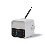 Clocks: Lexon Oslo Dab & Fm Alarm Clock Radio / Bluetooth Speaker / Wireless Charger - White