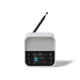 Clocks: Lexon Oslo Dab & Fm Alarm Clock Radio / Bluetooth Speaker / Wireless Charger - White