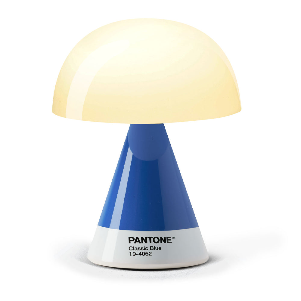 Table Lamps: Lexon GIFT Set PANTONE - Includes Mino+ Mini Speaker, Flip Classic Clock, Mina M Lamp, Thykho 3  Speaker - Classic Blue