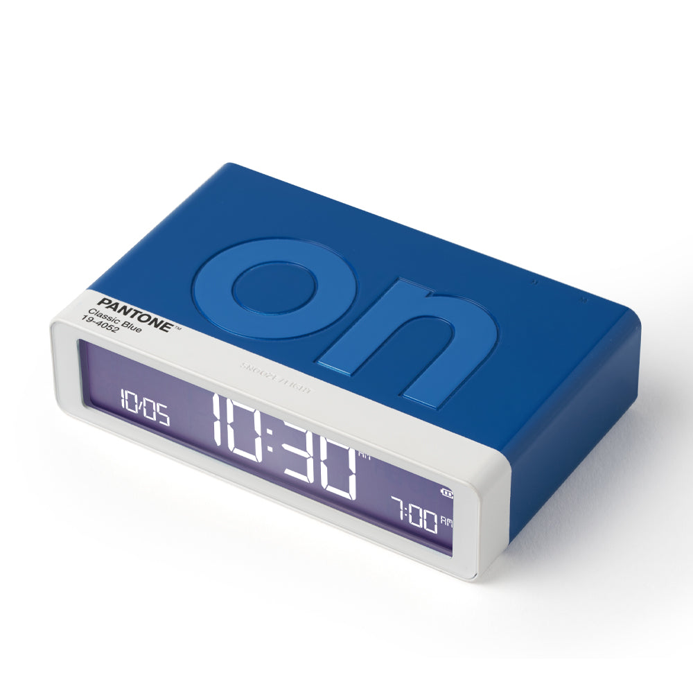 Table Lamps: Lexon GIFT Set PANTONE - Includes Mino+ Mini Speaker, Flip Classic Clock, Mina M Lamp, Thykho 3  Speaker - Classic Blue