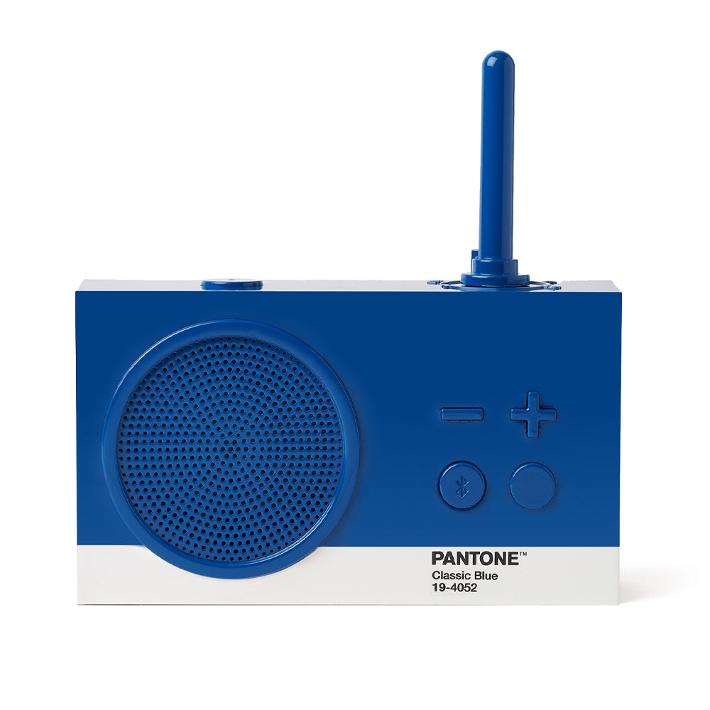 Table Lamps: Lexon GIFT Set PANTONE - Includes Mino+ Mini Speaker, Flip Classic Clock, Mina M Lamp, Thykho 3  Speaker - Classic Blue