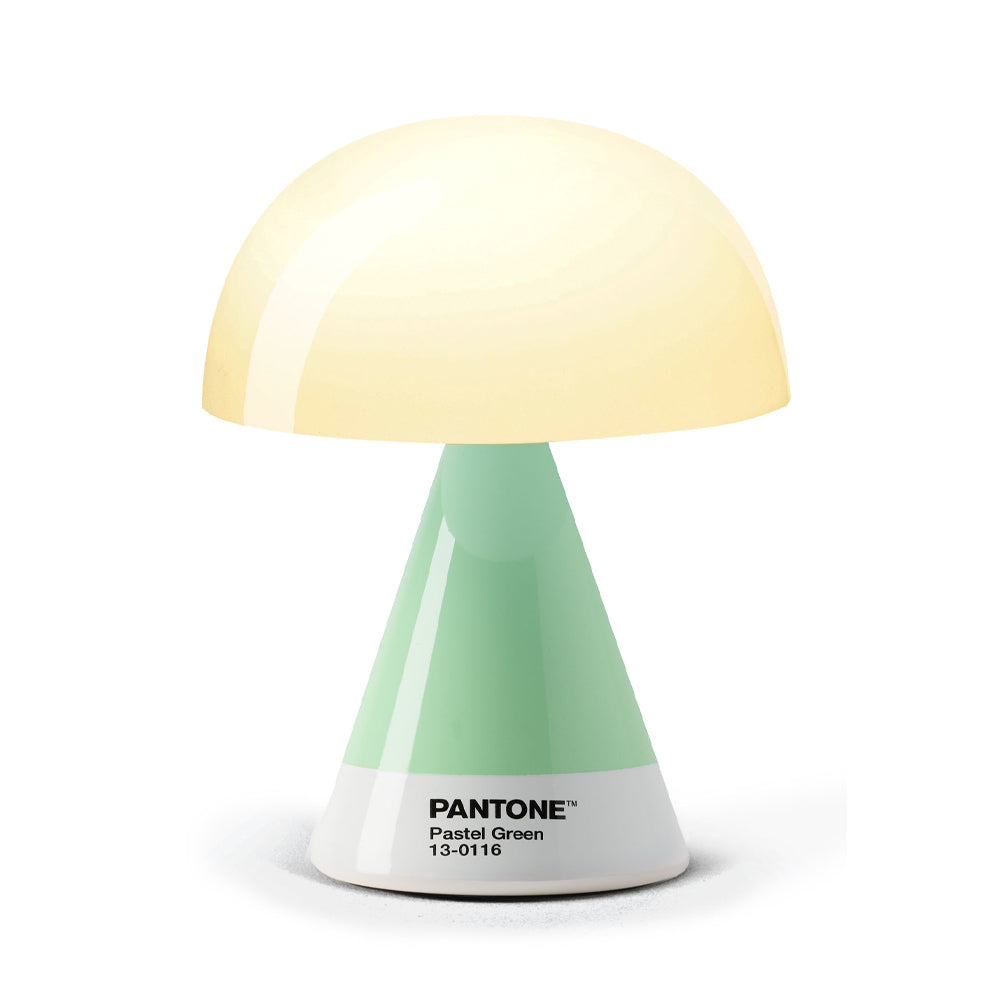 Table Lamps: Lexon GIFT Set PANTONE - Includes Mino+ Mini Speaker, Flip Classic Clock, Mina M Lamp, Thykho 3  Speaker - Green