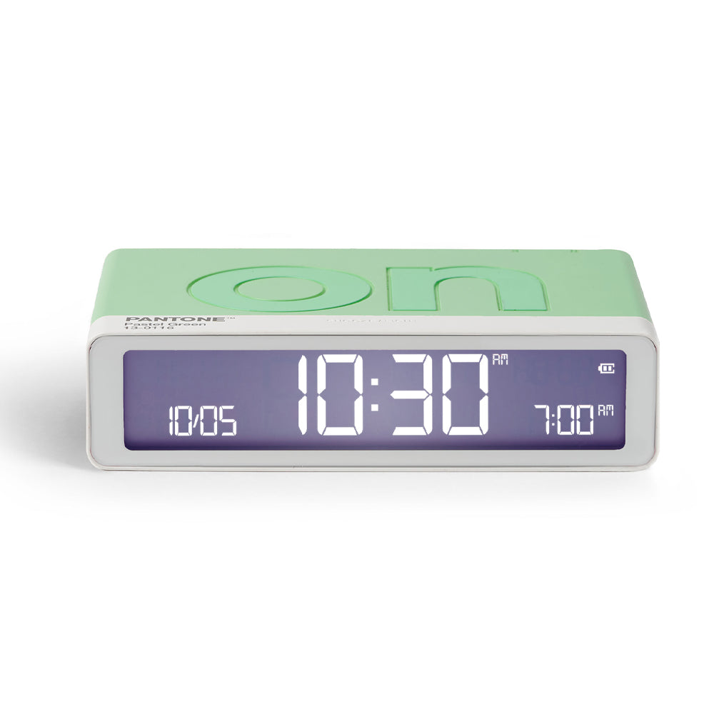 Table Lamps: Lexon GIFT Set PANTONE - Includes Mino+ Mini Speaker, Flip Classic Clock, Mina M Lamp, Thykho 3  Speaker - Green