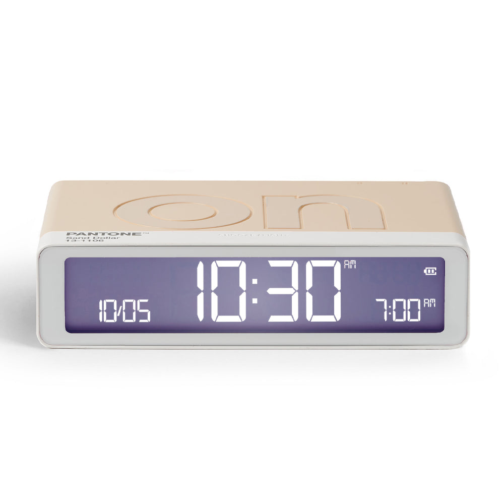 Table Lamps: Lexon GIFT Set PANTONE - Includes Mino+ Mini Speaker, Flip Classic Clock, Mina M Lamp, Thykho 3  Speaker - Sand